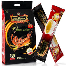 Load image into Gallery viewer, TNI King Coffee - 3in1 Instant Coffee Mix - 2 Bags 100 Sticks x 16g Free Standard Shipping
