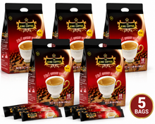 Load image into Gallery viewer, King Coffee 3in1 Instant Coffee Mix Bag 48 sachets x 0.56oz (16g) 5 Bags - Free Standard Shipping