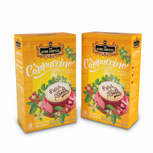 Load image into Gallery viewer, King Coffee Instant Cappuccino French Vanilla Flavor - Box 12 sticks ( 2 Boxes) Free Standard Shipping