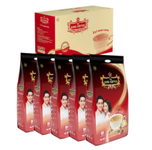 Load image into Gallery viewer, King Coffee 3in1 Instant Coffee Mix Bag 88 sticks x 0.56oz (16g) (Case of 5 Bags) Free Standard Shipping