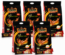 Load image into Gallery viewer, TNI King Coffee - 3in1 Instant Coffee Mix - Bag 100 sticks x 16g (5 Bags) Free Standard Shipping (Copy)