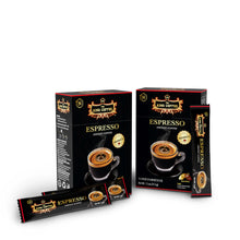 Load image into Gallery viewer, King Coffee Espresso Instant Coffee Strong Box 15 Sticks (2 Boxes) Free Standard Shipping