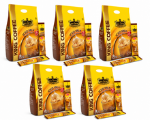 Load image into Gallery viewer, King Coffee 3in1 Instant Cafe Sua Vietnamese Iced Milk Instant Coffee Mix Bag 20 Sticks x 20g (5 Bags) - Free Standard Shipping