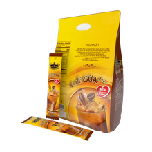 Load image into Gallery viewer, King Coffee 3in1 Instant Cafe Sua Vietnamese Iced Milk Instant Coffee Mix Bag 20 Sticks x 20g (1 Bag) - Free Standard Shipping