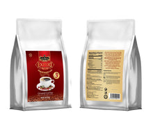 Load image into Gallery viewer, King Coffee Ground Coffee Expert Blend #3 Arabica, Robusta, Excelsa & Catimor Beans Blended 5lbs (4 Bags) Free Shipping
