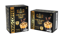 Load image into Gallery viewer, King Coffee 3in1 Iced Black Instant Coffee - 10 Sachets - Pack of 2
