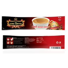 Load image into Gallery viewer, King Coffee 3 IN 1 INSTANT COFFEE Sugar and Non-dairy Creamer Stick