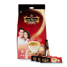 Load image into Gallery viewer, King Coffee 3 IN 1 INSTANT COFFEE 88 Sticks in a Bag