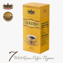 Load image into Gallery viewer, KING COFFEE Roast &amp; Ground GOLDEN Coffee Box | Arabica &amp; Robusta Beans | Perfect Gift for coffee lovers | 450gr
