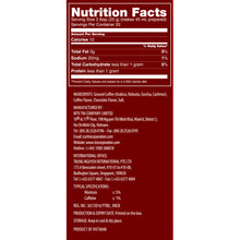 Load image into Gallery viewer, King Coffee Gourment Blend - Ground Coffee 17.6oz - Nutrition Facts