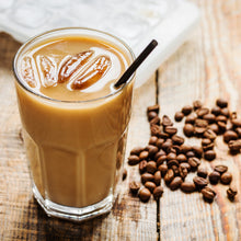 Load image into Gallery viewer, KING COFFEE Cafe Sua Iced Coffee with Milk 3in1 Instant Coffee 50 sachets - a glass of iced coffee