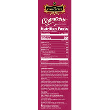 Load image into Gallery viewer, KING COFFEE Cappuccino Instant 12s x 20g - Cinnamon Flavor
