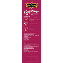 Load image into Gallery viewer, KING COFFEE Cappuccino Instant 12s x 20g - Cinnamon Flavor Instruction