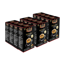 Load image into Gallery viewer, King Coffee ESPRESSO Instant Coffee Medium Dark Roast with Arabica Beans - 12 boxes