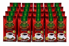 Load image into Gallery viewer, King Coffee Ground Coffee Expert Blend #2 Arabica, Robusta, Excelsa &amp; Catimor Beans Blended 100g (20 Bags)
