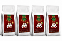 Load image into Gallery viewer, King Coffee Ground Coffee Expert Blend #2 Arabica, Robusta, Excelsa &amp; Catimor Beans Blended 5lbs (4 Bag) Free Standard Shipping
