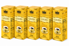 Load image into Gallery viewer, King Coffee GOLDEN Ground Coffee Arabica, Robusta, Excelsa &amp; Catimor Beans Blended 450g (5 Boxes) Free Standard Shipping
