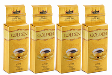 Load image into Gallery viewer, King Coffee GOLDEN Ground Coffee Arabica, Robusta, Excelsa &amp; Catimor Beans Blended 225g (4 Bags) Free Standard Shipping
