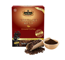 Load image into Gallery viewer, King Coffee Ground Coffee - Gourmet Blend Box 500gram ( 20 Boxes) Free Standard Shipping
