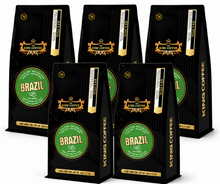 Load image into Gallery viewer, KING Coffee - BRAZIL Whole Coffee Beans 340g (5 Bags) Vietnamese Specialty Coffee - Free Shipping
