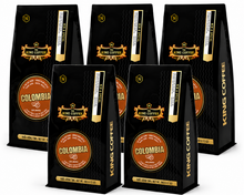 Load image into Gallery viewer, KING Coffee - COLUMBIA Whole Coffee Beans 340g (5 Bags) Vietnamese Specialty Coffee - Free Shipping (Copy)
