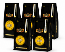 Load image into Gallery viewer, KING Coffee - PERU Whole Coffee Beans 340g (5 Bags) Vietnamese Specialty Coffee - Free Shipping

