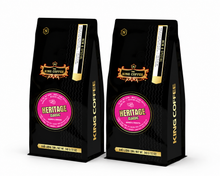 Load image into Gallery viewer, KING Coffee - HERITAGE Whole Coffee Beans 340g (2 Bags) Vietnamese Specialty Coffee - Free Shipping
