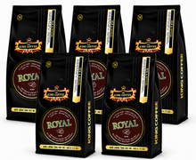Load image into Gallery viewer, KING Coffee - ROYAL Whole Coffee Beans 340g (5 Bags) Vietnamese Specialty Coffee - Free Shipping
