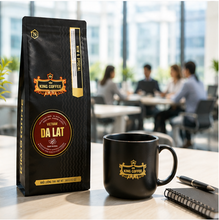 Load image into Gallery viewer, 510111 - KING Coffee - DA LAT Whole Coffee Beans 340g - Vietnamese Best Coffee - Free Shipping
