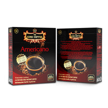 Load image into Gallery viewer, King Coffee Instant Americano Premium Box 15 Sticks ( 2 Boxes) Free Standard Shipping
