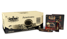 Load image into Gallery viewer, King Coffee Instant Americano Premium Box 15 Sticks ( 12 Boxes) Free Standard Shipping
