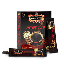 Load image into Gallery viewer, King Coffee Instant Americano Premium Box 15 Sticks ( 12 Boxes) Free Standard Shipping
