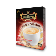Load image into Gallery viewer, King Coffee 2-in-1 Instant Coffee Mix Box 15 Sticks x 10g (2 Boxes) Free Standard Shipping
