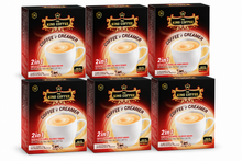 Load image into Gallery viewer, King Coffee 2-in-1 Instant Coffee Mix Box 15 Sticks x 10g (6 Boxes) Free Standard Shipping
