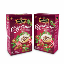 Load image into Gallery viewer, King Coffee Instant Cappuccino Cinnamon Flavor - Box 12 sticks ( 2 Boxes) Free Standard Shipping
