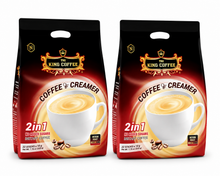 Load image into Gallery viewer, King Coffee 2-in-1 Instant Coffee Mix Bag 22 Sticks x 10g ( 2 Bags) Free Standard Shipping
