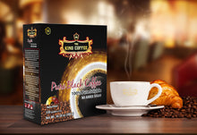 Load image into Gallery viewer, King Coffee 1-in-1 Instant Black Coffee Box 150 Sachets x 2g (Case 12 Boxes) Free Standard Shipping
