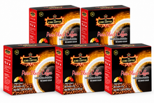 Load image into Gallery viewer, King Coffee 1-in-1 Instant Pure Black Coffee Box 40 Individual Packages  x 2g Free Standard Shipping (5 Boxes)
