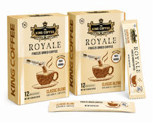 Load image into Gallery viewer, TNI King Coffee - Royale Freeze Dried Instant Coffee - Box 12 Sticks 2g ( 2 Boxes)
