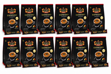 Load image into Gallery viewer, King Coffee Espresso Instant Coffee Strong 12 Bags 25+3 Sticks 2.5g - Free Standard Shipping
