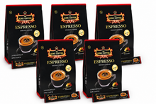 Load image into Gallery viewer, King Coffee Espresso Instant Coffee Strong 5 Bags 25+3 Sticks 2.5g - Free Standard Shipping
