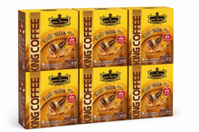 Load image into Gallery viewer, King Coffee 3in1 Instant Coffee Mix - Vietnamese Cafe Sua - Iced Milk Plus-  Box 6 Sticks x 20g - Free Standard Shipping 6 Boxes
