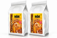 Load image into Gallery viewer, King Coffee 3in1 Instant Cafe Sua Vietnamese Iced Milk Instant Coffee Mix Bag 1kg (2 Bags) - Free Standard Shipping
