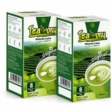 Load image into Gallery viewer, King Coffee TeaVory Matcha Latte 8 Sticks 16g (2 Boxes)
