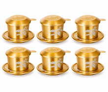 Load image into Gallery viewer, King Coffee Gold Phin Filter Vietnamese Coffee Style Coffee Filter Uses for Ground Slowly Dripping Coffee - Free Standard Shipping
