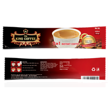 Load image into Gallery viewer, King Coffee 3 IN 1 INSTANT COFFEE Sugar and Non-dairy Creamer Stick
