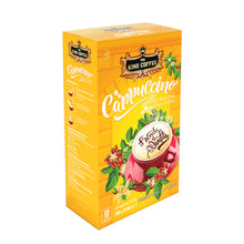 Load image into Gallery viewer, KING COFFEE Cappuccino Instant 12s x 20g - French Vanilla Flavor
