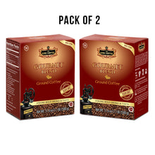 Load image into Gallery viewer, King Coffee GOURMET BLEND Ground Coffee 1.1lbs (500g) Dark Roasted with Robusta, Arabica, Catimor, Excelsa | Strong, Bold Aroma &amp; Taste Available in Pack of 1, Pack of 2 and Pack of 4
