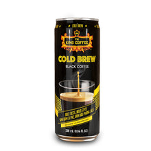 Load image into Gallery viewer, King Coffee RTD COLDBREW | Pack of 6 Can | Strong, Bold and Unique Taste | Perfect for a Busy Day
