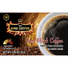 Load image into Gallery viewer, KING COFFEE Pure Black Coffee No Sugar (Not Available)

